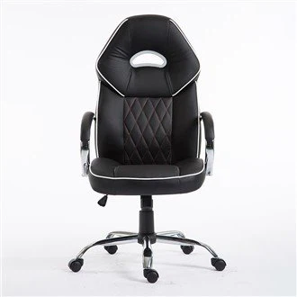 Cómoda silla de oficina de cuero